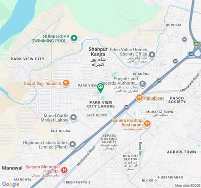 10.11 Marla Plot With Excess Land For Sale Topaz Block Park View City All Dues Clear