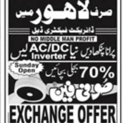 Sufi Fans Ac /Dc