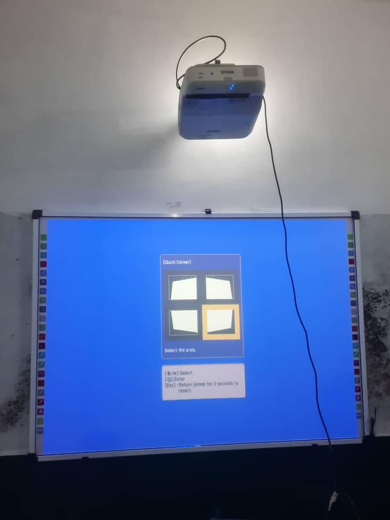 SMART INTERACTIVE TOUCH BOARDS WITH PROJECTORS COMPLETE SETUP 7