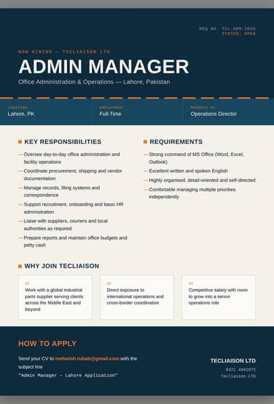 Admin Manager
