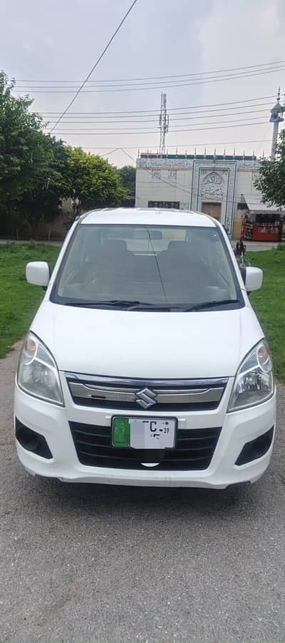Suzuki WagonR VXL 2019 Model White Colour