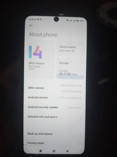 Redmi Note 10 For Sale – 10/9 Condition