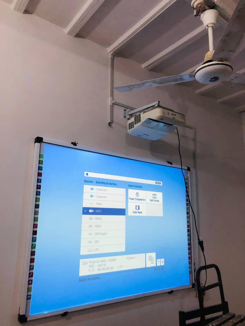 SMART INTERACTIVE TOUCH BOARDS WITH PROJECTORS COMPLETE SETUP 4