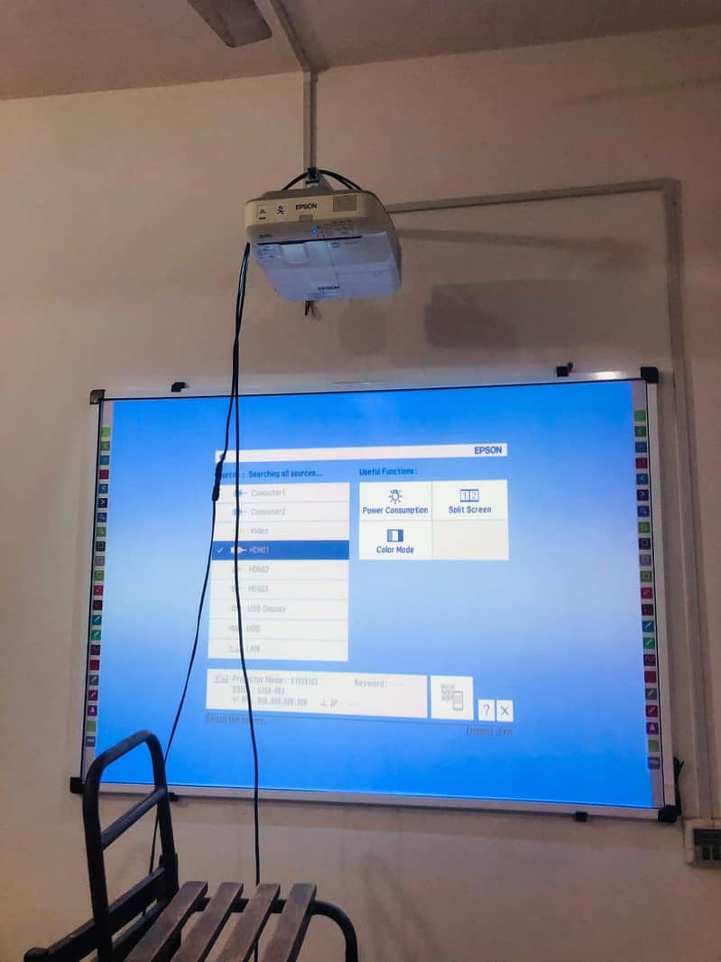 SMART INTERACTIVE TOUCH BOARDS WITH PROJECTORS COMPLETE SETUP 5
