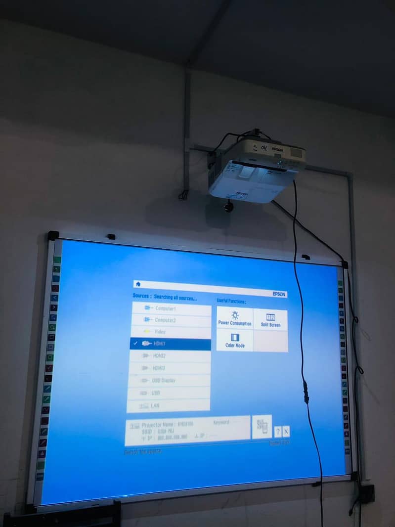 SMART INTERACTIVE TOUCH BOARDS WITH PROJECTORS COMPLETE SETUP 9