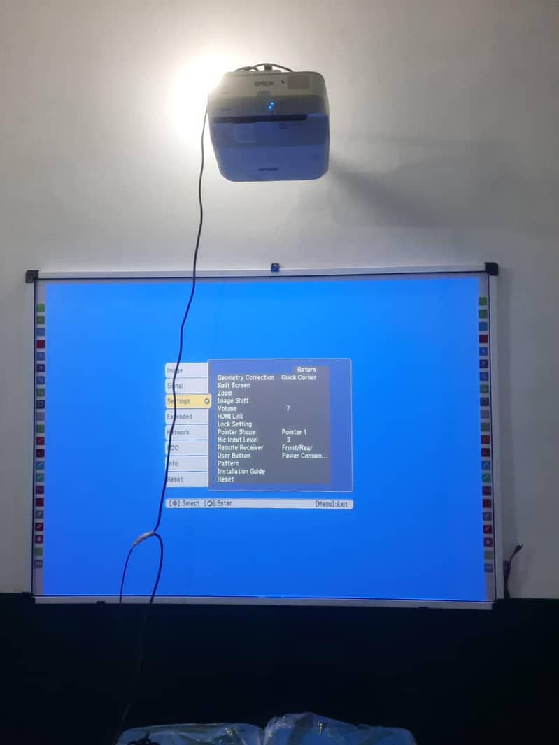 SMART INTERACTIVE TOUCH BOARDS WITH PROJECTORS COMPLETE SETUP 14