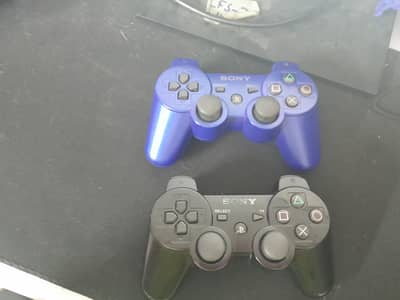 PS3 Original Controllers – Black & Blue – Working Condition