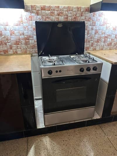 Welcome 3 Burner Gas Cooking Range With Baking Oven WC-777
