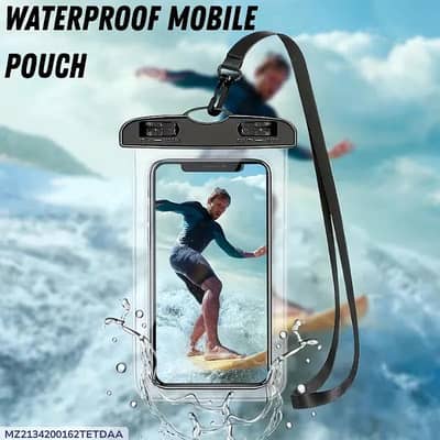 Waterproof mobile phone pouch for travel,beach,hiking