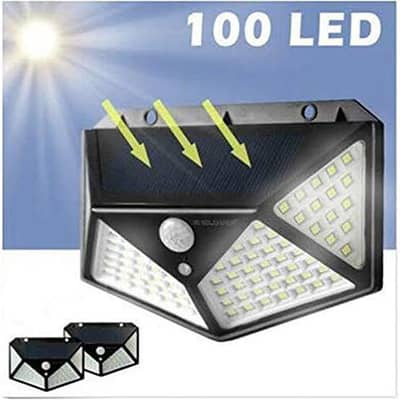 Solar 100 Led lights
