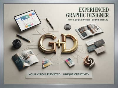 I'M AN EXPERIENCED GRAPHIC DESIGNER
