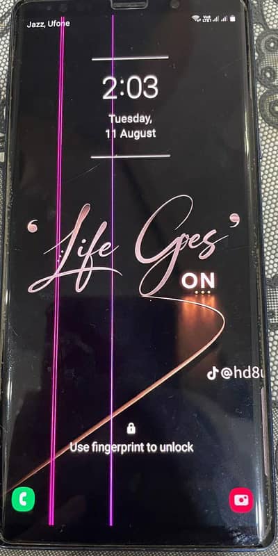 Samsung Mobile Note 9