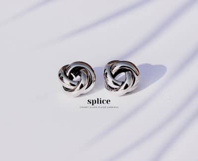 3 pairs of earrings