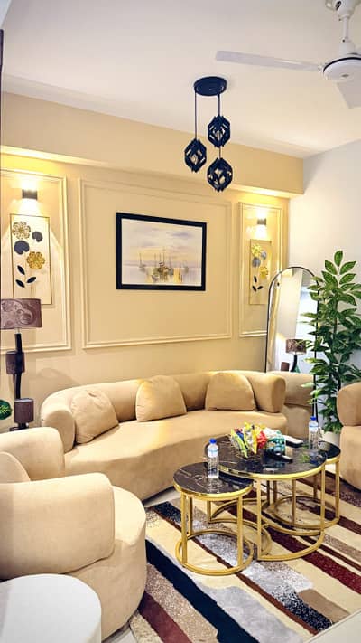 E-11/2 2bed luxury furnished flat available for rent