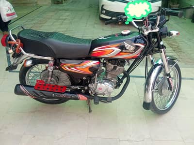 Honda CG 125 2022 Black