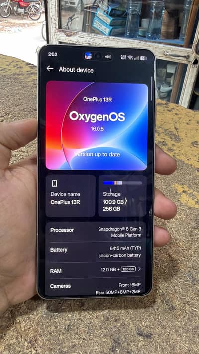 One Plus 13R (Sim time + Charger)