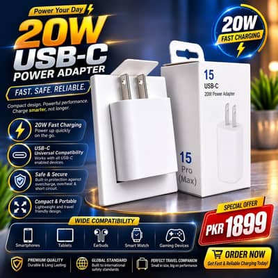 Apple 20W USB-C Power Adapter