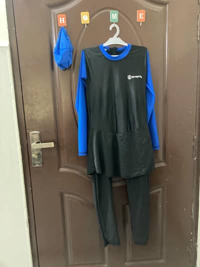 swimming dress and cap for 11/12 yr old girls