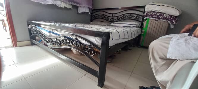 steel bed