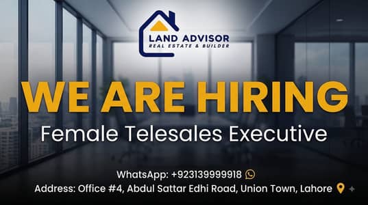 Female Sales Executive / Telesales Representative
