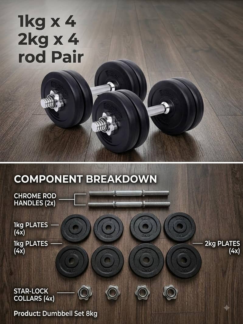 abest adjustable dumbbell with solid rod 0