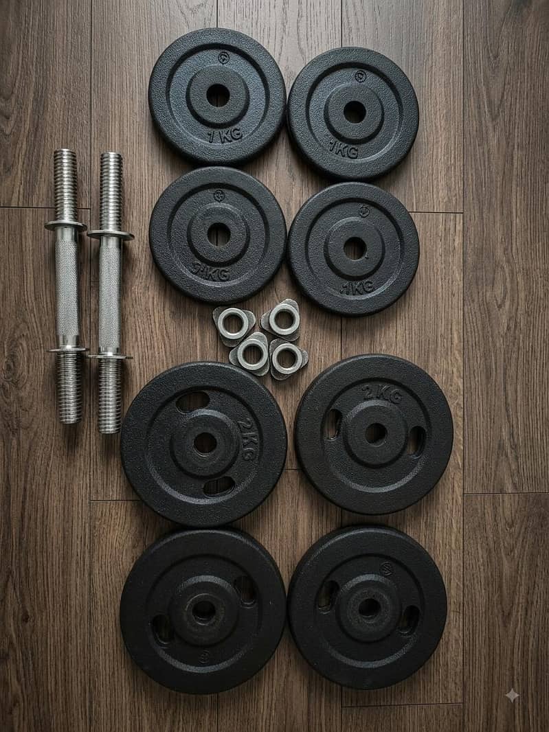 abest adjustable dumbbell with solid rod 2