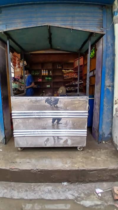 roll samosa counter