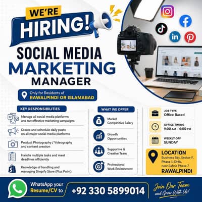 social media marketing manager