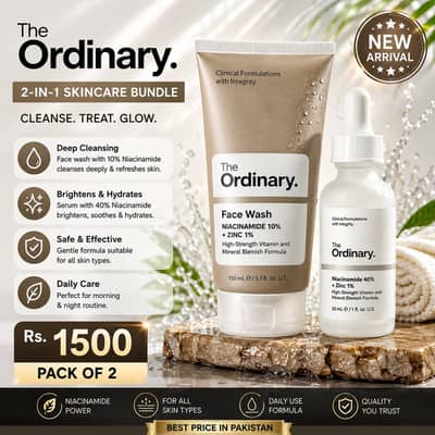 Ordinary Face Wash & Serum 2-in-1 Bundle