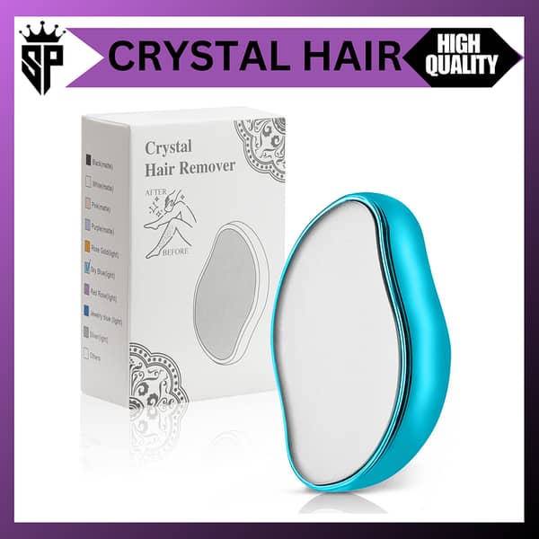 Crystal Hair Remover - Portable Epilator for Full Body (Men and Women) Magic Crystal Hair Removal Eraser