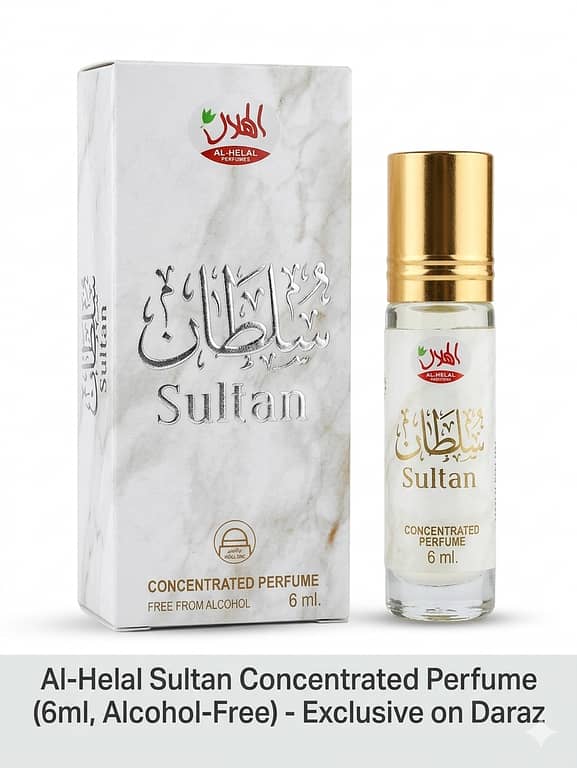 Attar Sultan Perfume Oil for Men & Women – Long-Lasting, Alcohol-Free Attar