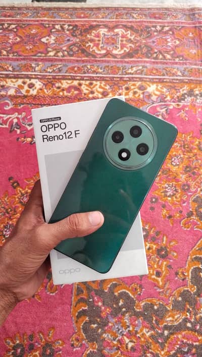 OPPO Reno 12f 8+8/256 with original box charger sale + exchange