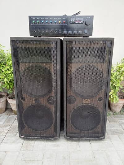speaker and amplifier for sale