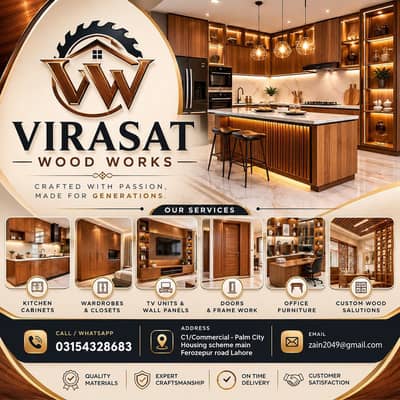 Carpenter-Kitchen,Wardrobe Wood ,Polish & Furniture Repairing Service