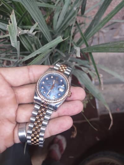 Rolex Datejust  AAA diamond bezel Blue Dial