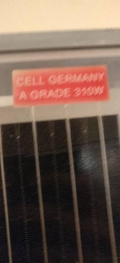 just 2 months used FU's 310 watt double glass solar panel