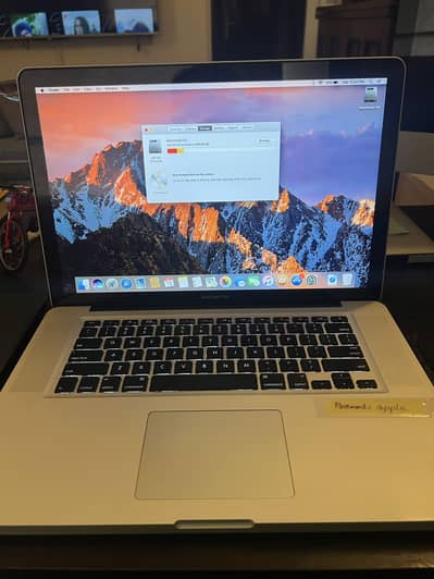 Macbook Pro - 15 inch