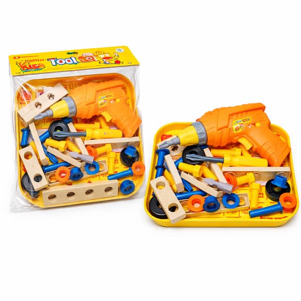 Kids Electric Drill Tool Box Set – Educational DIY Construction Kit for Pretend Play (Boys & Girls) | Noor Mega Store