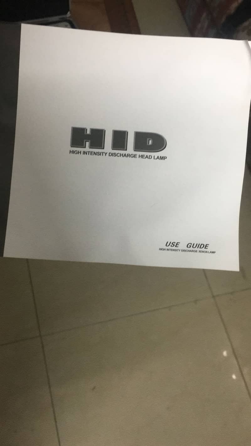 Hid light 1