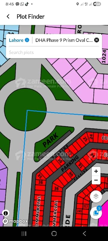 8 Marla commercial Zone 1 Commercial area Phase 9 Prism