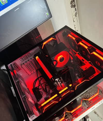 RTX 3070ti evga ftw3 ultra 8gb Lian li SL 120 fans For sale