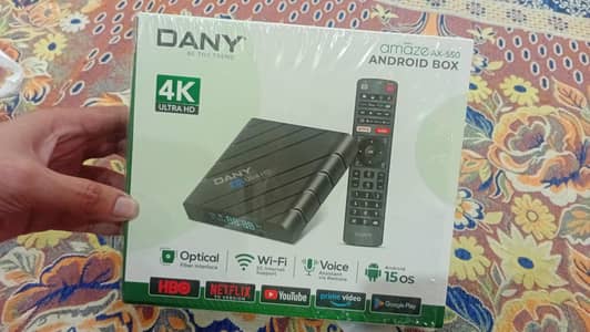 DANY amaze AX-550 Android Box 4K Ultra HD
