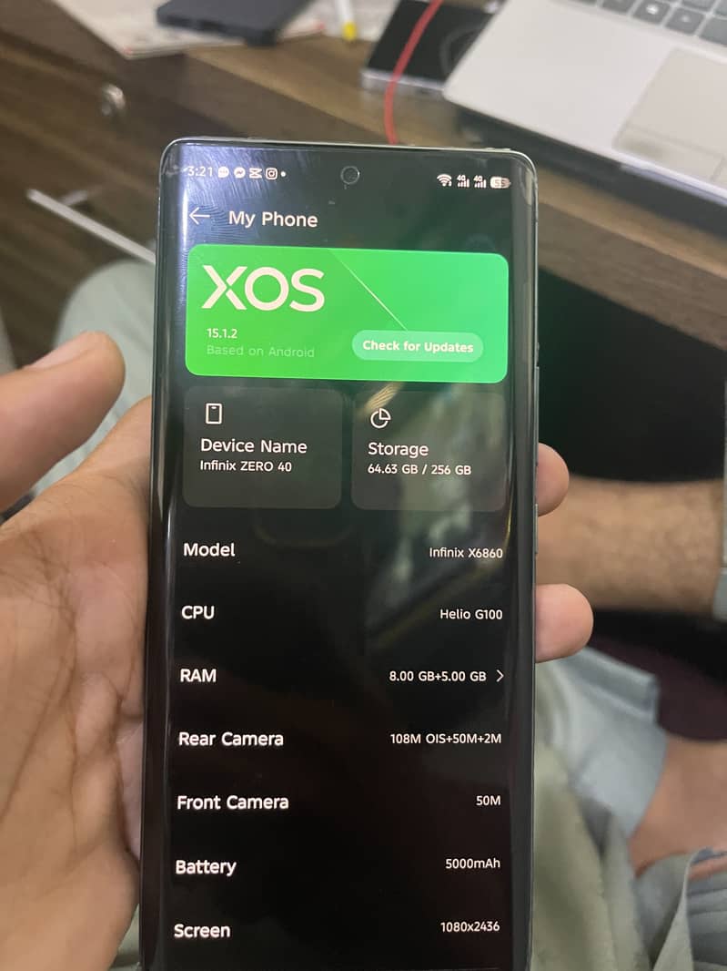 Infinix Zero 40 4