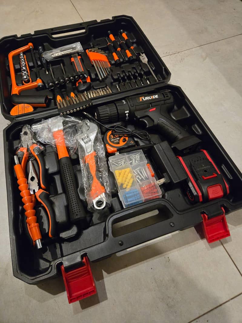 cordless drill machine with toolkit 4