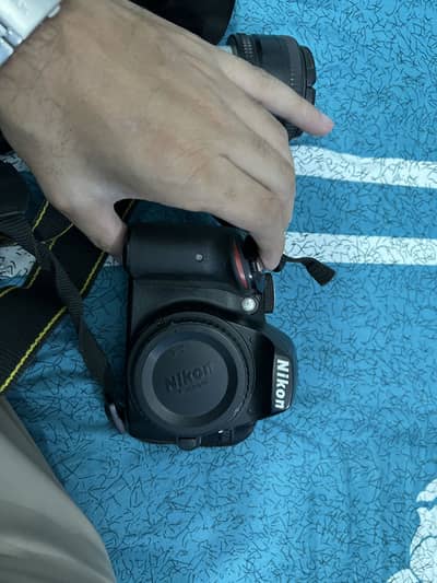 Nikon D3200 DSLR With Three Lenses