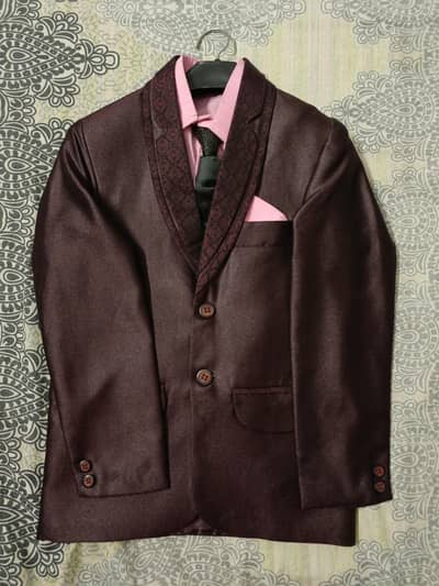 Pent Coat with Shirt and Black Tie