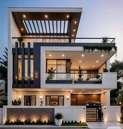 0321 86 10 688 Beautiful look like a new house with 3bedroom 2 drawing room big car garage available for rent in Eden valley