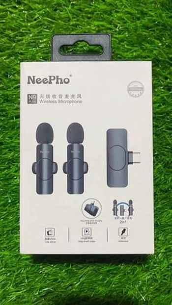 NeePho Wireless Microphone for Mobile Dual Channel