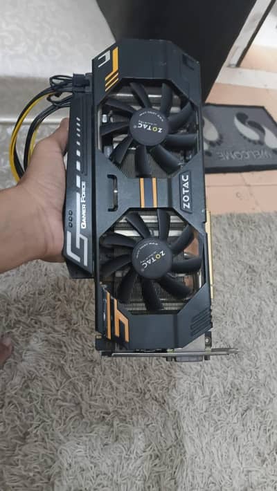"Zotac GTX 760 2GB Gddr5 256bits" Graphic Card .