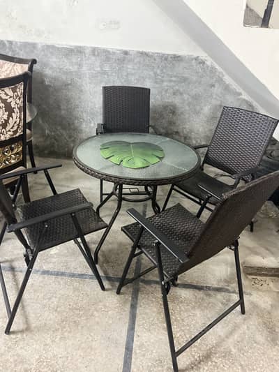 Outdoor dining 4 seater